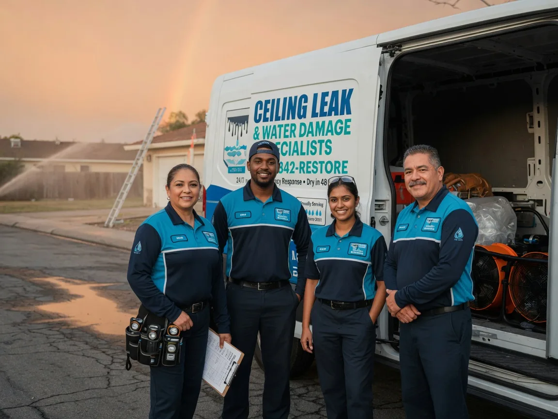 Ceiling Leak Cleanup company in Arkoma, OK