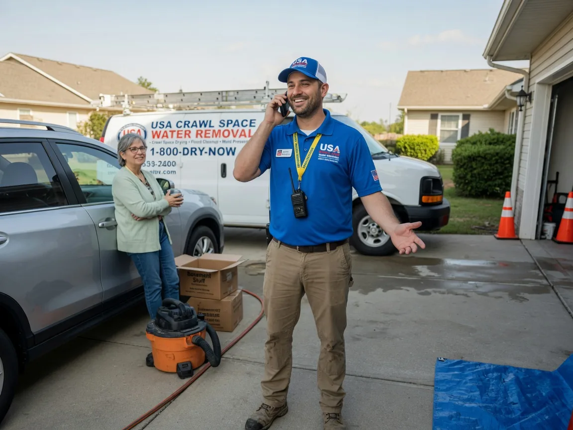 Crawl Space Water Removal Arkoma, OK FAQs